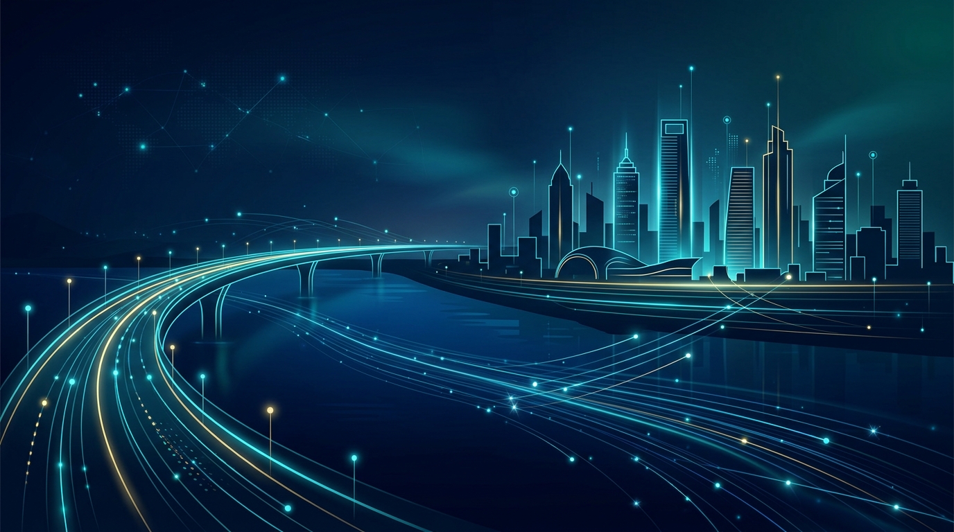 Futuristic Bangladesh Skyline